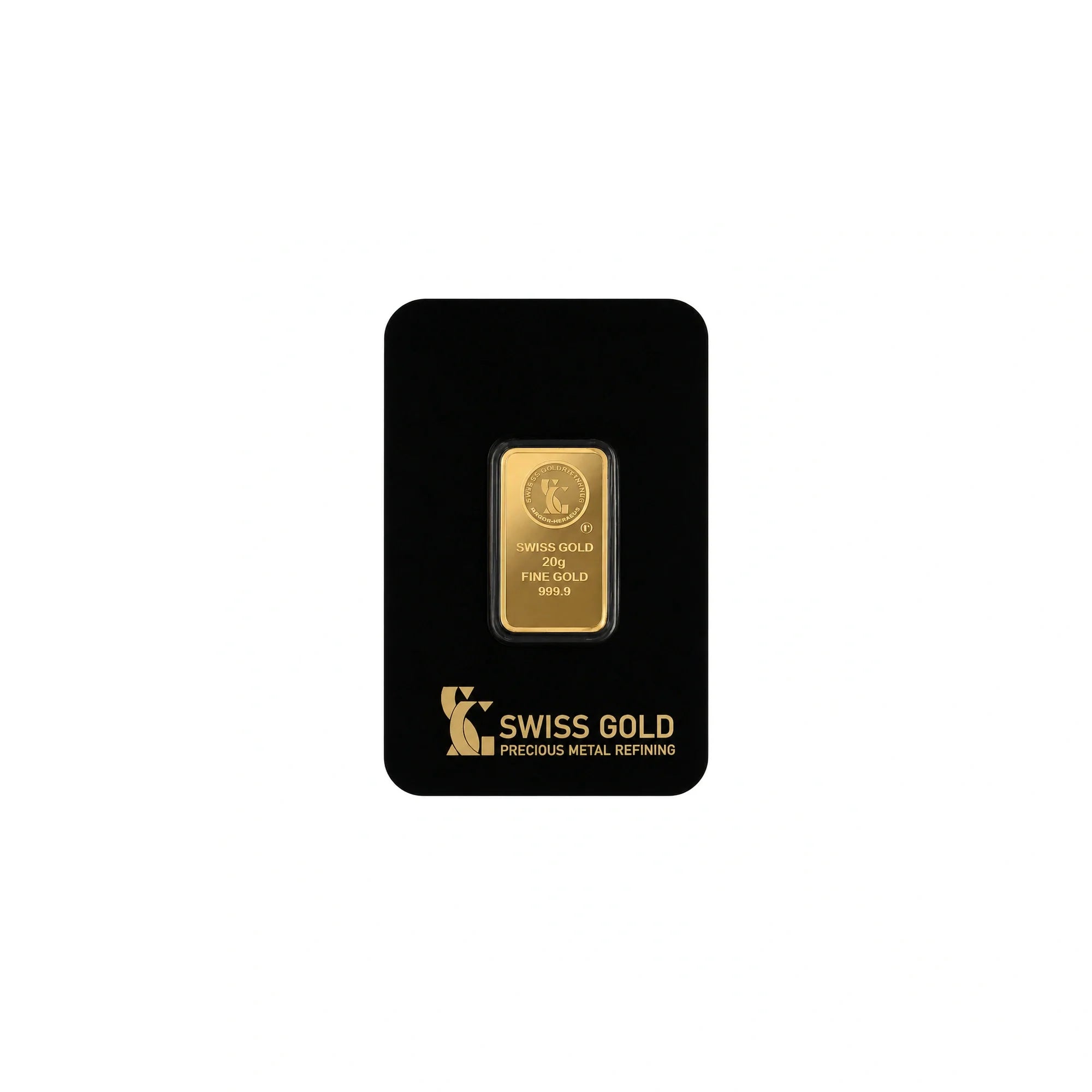 Swiss Gold 20g Gold Bar | 999.9 Fine Gold