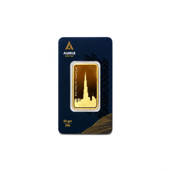 Auriz Minting 50g Gold Bar
