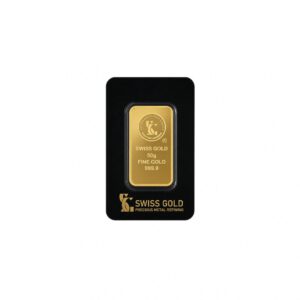 Swiss Gold 50g Fine Gold Bar