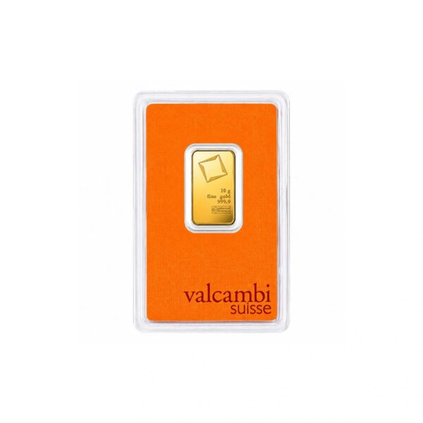 Valcambi Suisse 10g Gold Bar
